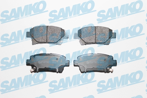 Diskinių stabdžių trinkelių rinkinys SAMKO 5SP1602