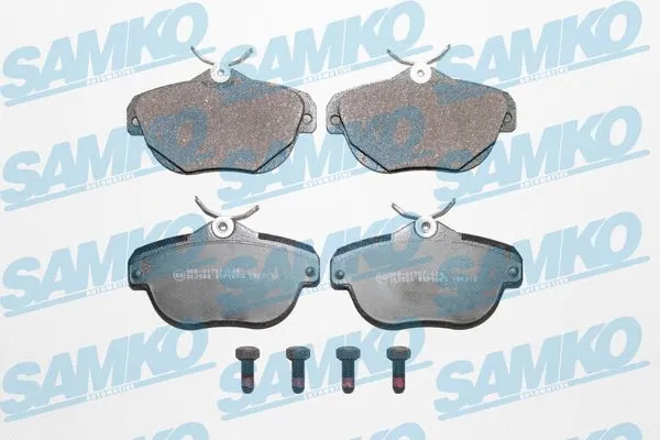 Diskinių stabdžių trinkelių rinkinys SAMKO 5SP1603