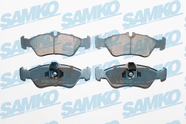 Diskinių stabdžių trinkelių rinkinys SAMKO 5SP1611