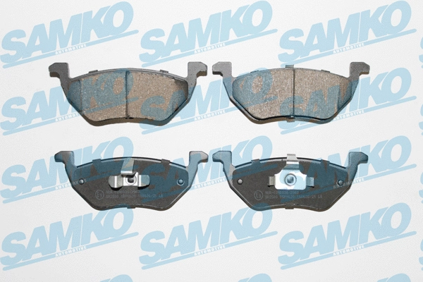 Diskinių stabdžių trinkelių rinkinys SAMKO 5SP1620