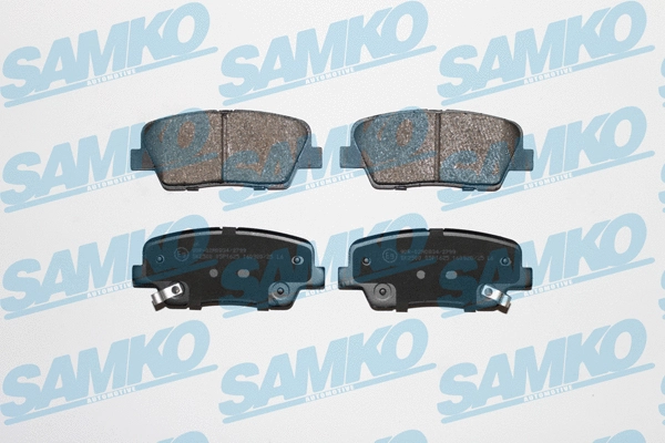 Diskinių stabdžių trinkelių rinkinys SAMKO 5SP1625
