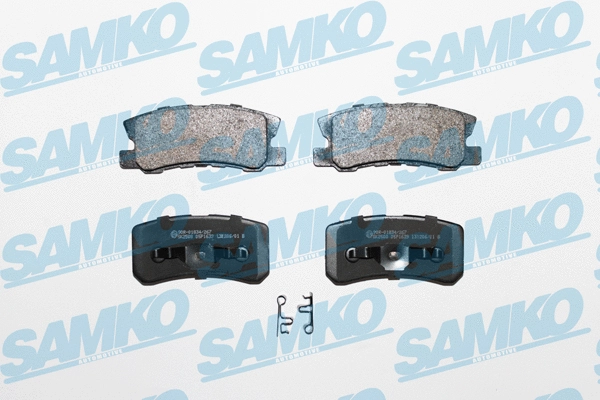 Diskinių stabdžių trinkelių rinkinys SAMKO 5SP1639