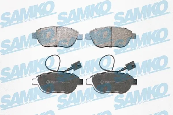 Diskinių stabdžių trinkelių rinkinys SAMKO 5SP1657
