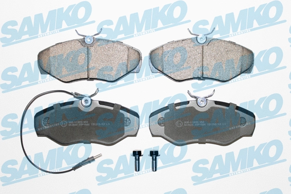 Diskinių stabdžių trinkelių rinkinys SAMKO 5SP1660
