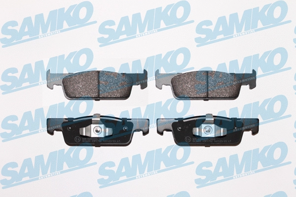 Diskinių stabdžių trinkelių rinkinys SAMKO 5SP1702