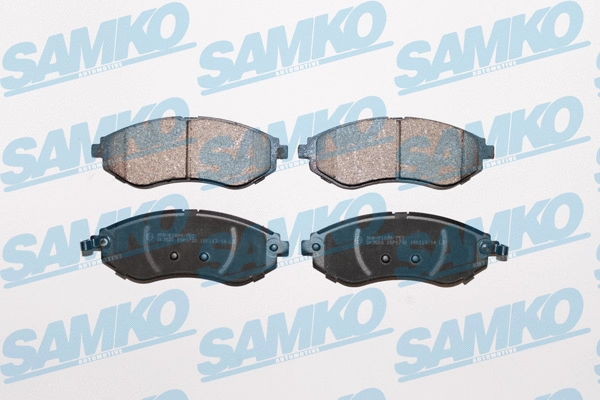 Diskinių stabdžių trinkelių rinkinys SAMKO 5SP1730
