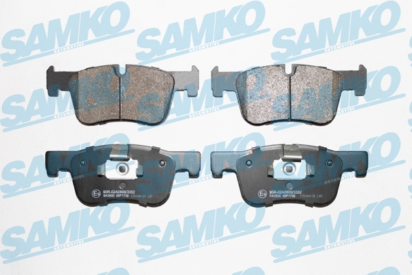 Diskinių stabdžių trinkelių rinkinys SAMKO 5SP1739