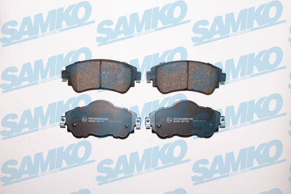 Diskinių stabdžių trinkelių rinkinys SAMKO 5SP1740