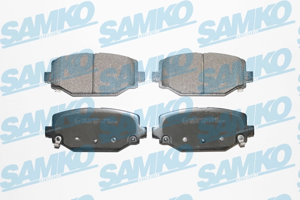 Diskinių stabdžių trinkelių rinkinys SAMKO 5SP1747