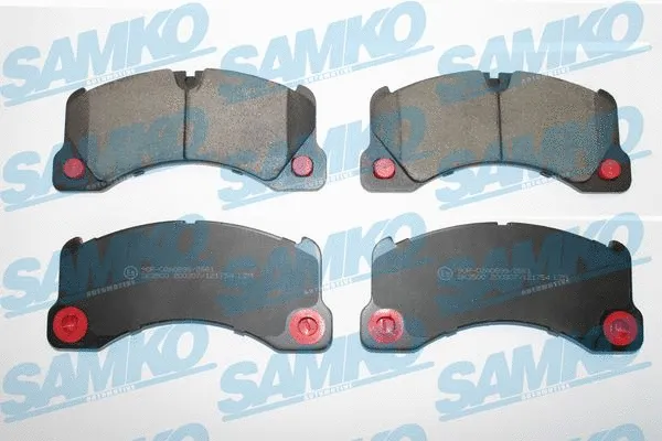 Diskinių stabdžių trinkelių rinkinys SAMKO 5SP1754