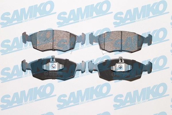 Diskinių stabdžių trinkelių rinkinys SAMKO 5SP1766