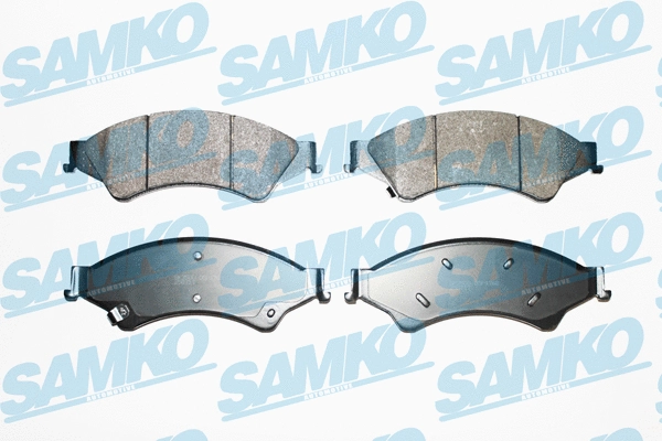 Diskinių stabdžių trinkelių rinkinys SAMKO 5SP1768