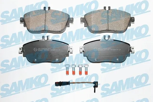 Diskinių stabdžių trinkelių rinkinys SAMKO 5SP1781A