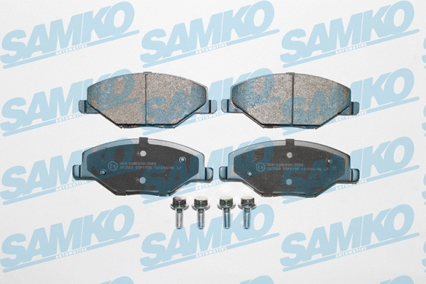 Diskinių stabdžių trinkelių rinkinys SAMKO 5SP1795