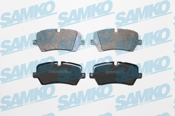 Diskinių stabdžių trinkelių rinkinys SAMKO 5SP1801