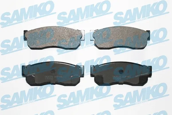 Diskinių stabdžių trinkelių rinkinys SAMKO 5SP185