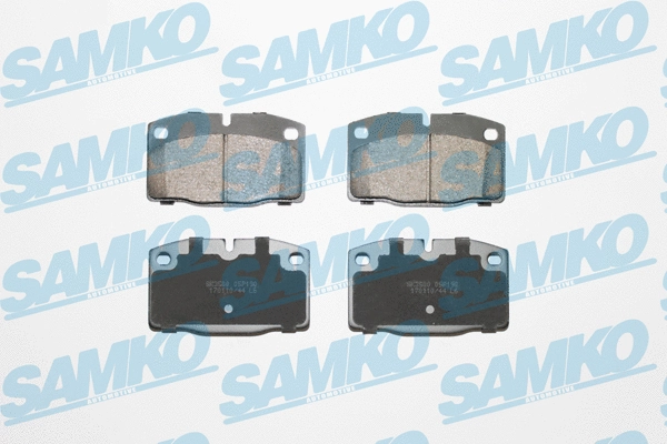 Diskinių stabdžių trinkelių rinkinys SAMKO 5SP190