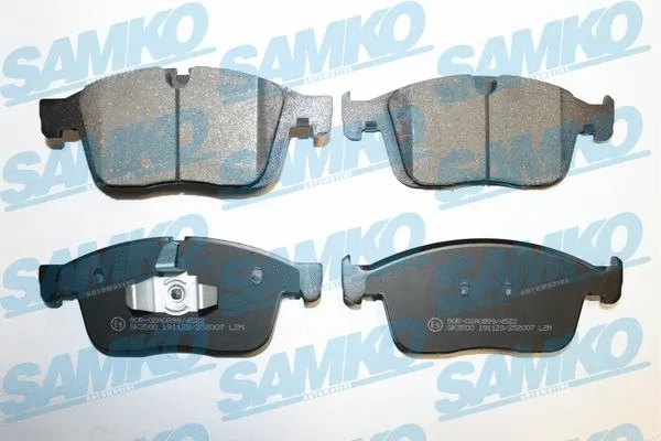 Diskinių stabdžių trinkelių rinkinys SAMKO 5SP2007