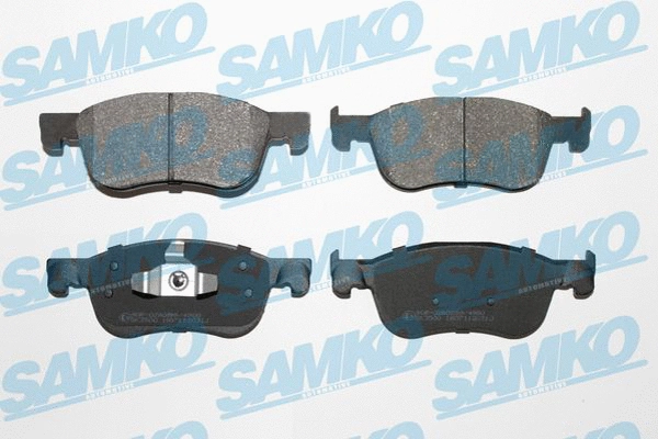 Diskinių stabdžių trinkelių rinkinys SAMKO 5SP2031