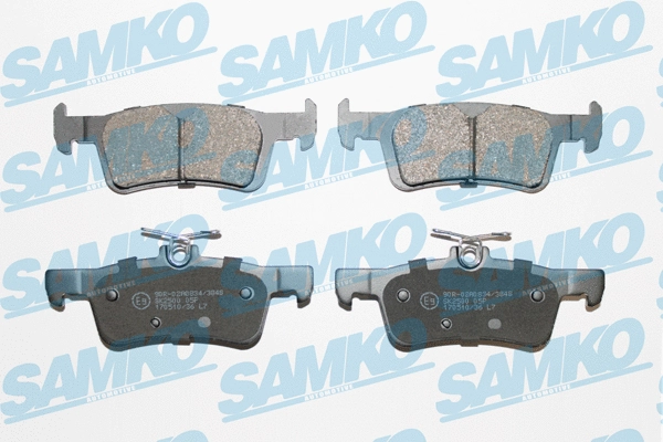 Diskinių stabdžių trinkelių rinkinys SAMKO 5SP2033