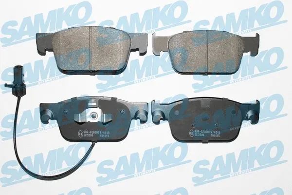 Diskinių stabdžių trinkelių rinkinys SAMKO 5SP2038