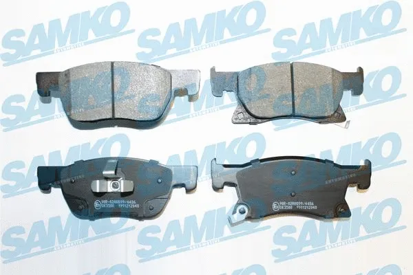 Diskinių stabdžių trinkelių rinkinys SAMKO 5SP2048