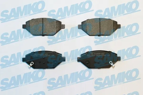 Diskinių stabdžių trinkelių rinkinys SAMKO 5SP2049