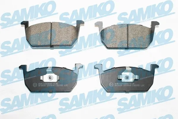 Diskinių stabdžių trinkelių rinkinys SAMKO 5SP2055