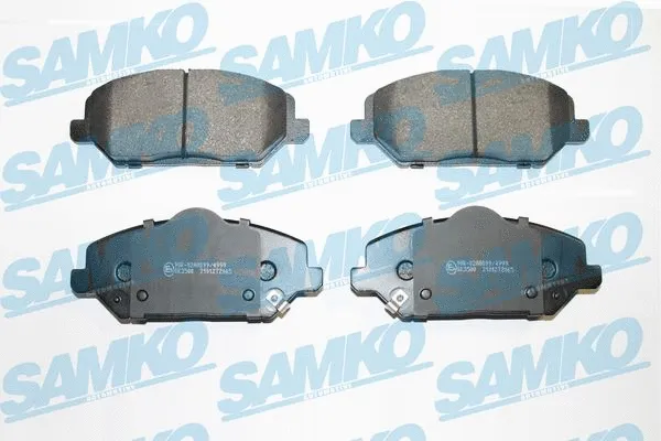Diskinių stabdžių trinkelių rinkinys SAMKO 5SP2065