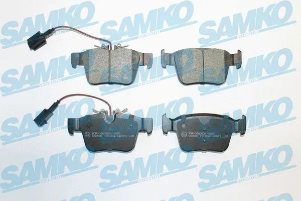 Diskinių stabdžių trinkelių rinkinys SAMKO 5SP2071