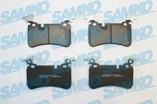 Diskinių stabdžių trinkelių rinkinys SAMKO 5SP2084