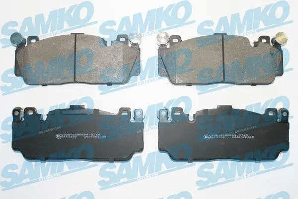 Diskinių stabdžių trinkelių rinkinys SAMKO 5SP2088