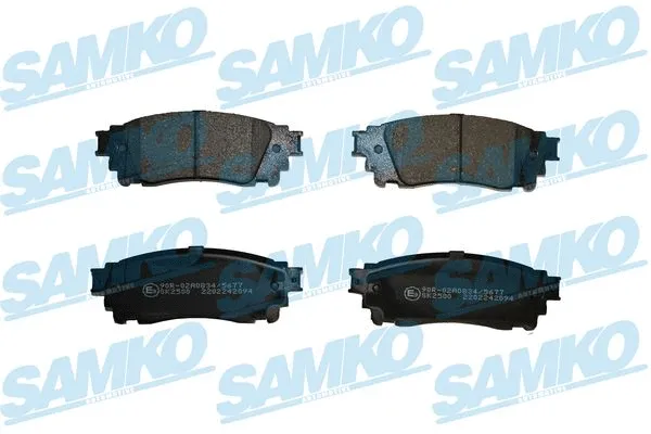 Diskinių stabdžių trinkelių rinkinys SAMKO 5SP2094