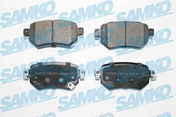 Diskinių stabdžių trinkelių rinkinys SAMKO 5SP2109