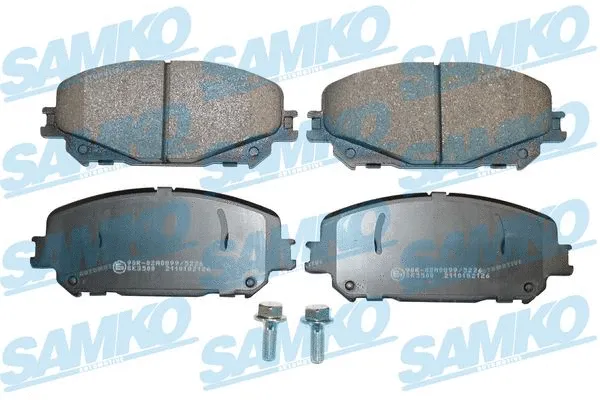 Diskinių stabdžių trinkelių rinkinys SAMKO 5SP2126