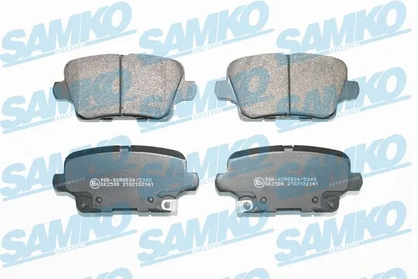 Diskinių stabdžių trinkelių rinkinys SAMKO 5SP2141