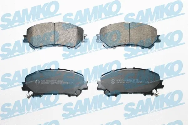 Diskinių stabdžių trinkelių rinkinys SAMKO 5SP2151