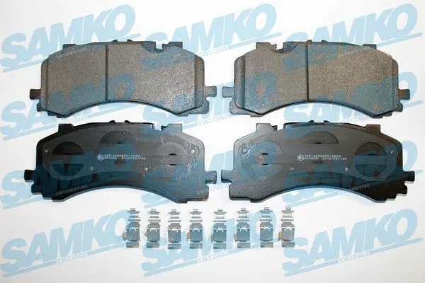Diskinių stabdžių trinkelių rinkinys SAMKO 5SP2170K