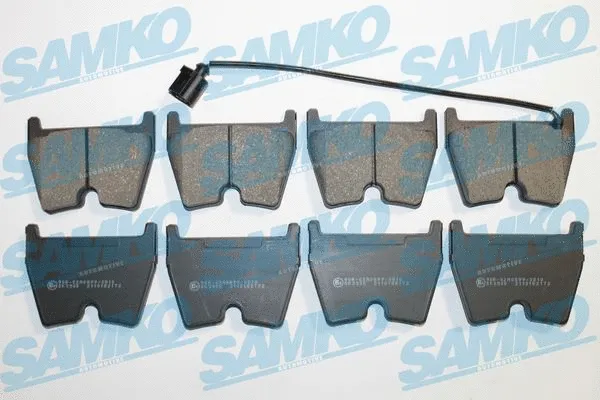 Diskinių stabdžių trinkelių rinkinys SAMKO 5SP2172