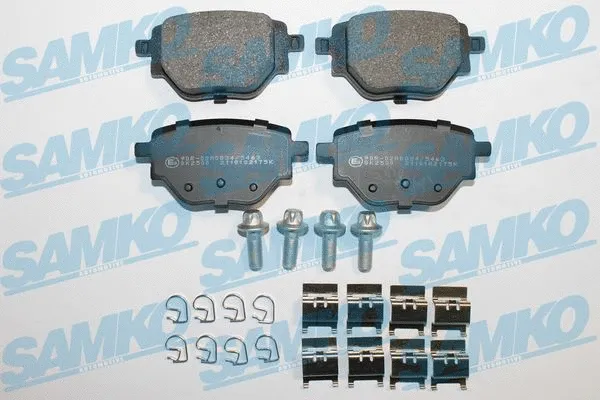 Diskinių stabdžių trinkelių rinkinys SAMKO 5SP2175K