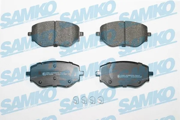 Diskinių stabdžių trinkelių rinkinys SAMKO 5SP2187