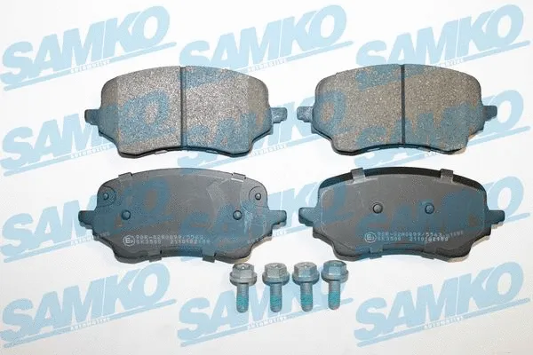Diskinių stabdžių trinkelių rinkinys SAMKO 5SP2188