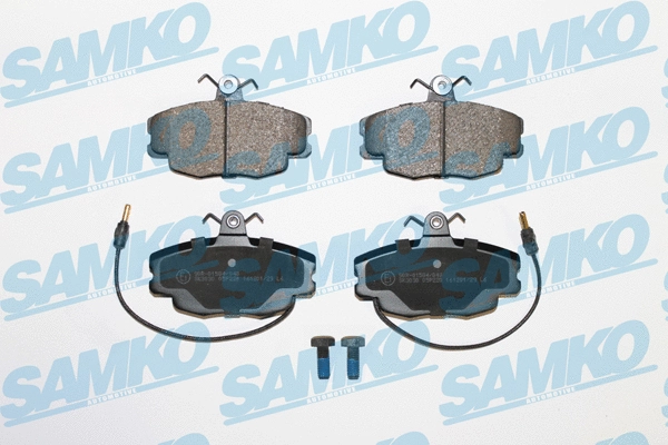 Diskinių stabdžių trinkelių rinkinys SAMKO 5SP220
