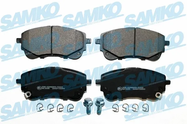 Diskinių stabdžių trinkelių rinkinys SAMKO 5SP2203