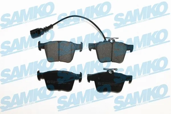 Diskinių stabdžių trinkelių rinkinys SAMKO 5SP2221