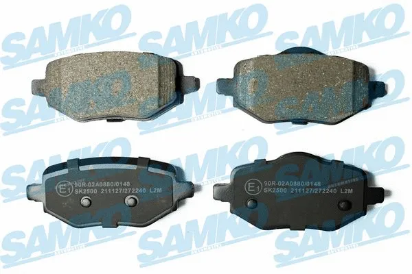 Diskinių stabdžių trinkelių rinkinys SAMKO 5SP2240