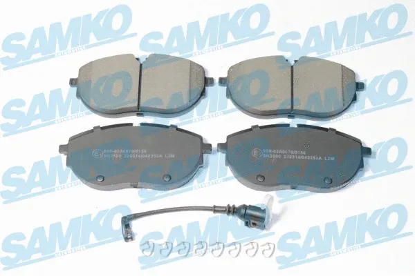 Diskinių stabdžių trinkelių rinkinys SAMKO 5SP2253A