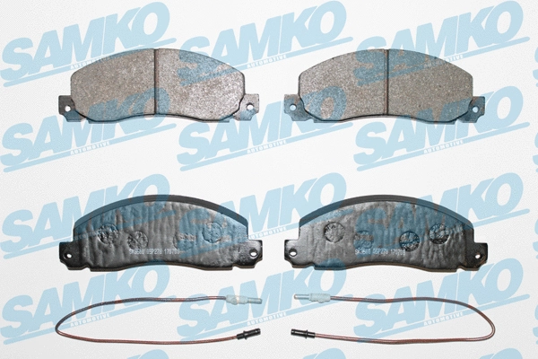 Diskinių stabdžių trinkelių rinkinys SAMKO 5SP278