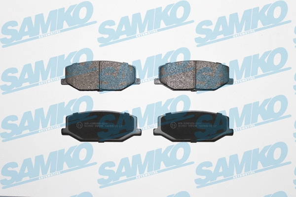 Diskinių stabdžių trinkelių rinkinys SAMKO 5SP290