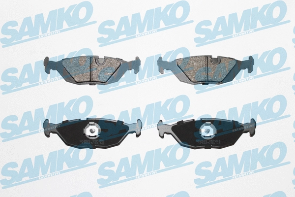 Diskinių stabdžių trinkelių rinkinys SAMKO 5SP306